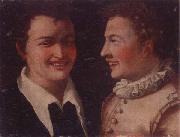 Two laughing boys unknow artist